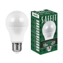 Лампа светодиодная, 12W 230V E27 6400K A60, SBA6012 Saffit SAFFIT 55009