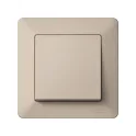 ATLASDESIGN AIR 1-постовая РАМКА, ПЕСОЧНЫЙ/дымчатый белый Systeme Electric ATN221201
