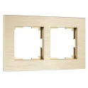 Рамка на 2 поста AluMax (шампань) W0023511 Werkel a066334
