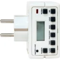 Розетка с таймером (недельная) 3500W/16A 230V, TM21 Feron 23215
