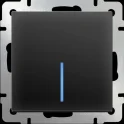 Выключатель одноклавишный с подсветкой (черный матовый) W1110108 Werkel a051599