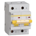 KARAT Авт. выкл. ВА47-100 2P C 10А 10кА IEK MVA40-2-010-C