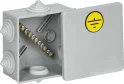 Коробки уравнивания потенциалов (КУП) КМ41360 85х85х40мм IP44 6 вв. IEK UKO21-085-085-040-K41-44U
