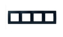 Рамка 4 поста - Etika - антрацит Legrand 672584