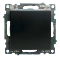 Переключатель перекрестный 1-клавишный (механизм), 250В, 10А, серия Катрин, черный, GLS10-7110-05 Fe