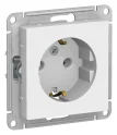 ATLASDESIGN РОЗЕТКА с заземлением, 16А, механизм, ЛОТОС Systeme Electric ATN001343