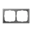 ARTGALLERY 2-постовая РАМКА, универсальная, СТАЛЬ Systeme Electric GAL000902