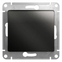 Glossa Антрацит Выключатель 1-клавишный сх.1, 10AX Systeme Electric GSL000711