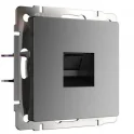 Розетка Ethernet RJ-45 (графит матовый) W1181064 Werkel a063108