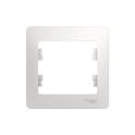 GLOSSA 1-постовая РАМКА, БЕЛЫЙ Systeme Electric GSL000101