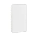 Щиток 36 мод встраиваемый слаботочный FRAME, белый, с белой дверцей, с монтажной платой, с 2 розетка