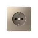 ARTGALLERY РОЗЕТКА с заземлением, 16А, механизм, ШАМПАНЬ Systeme Electric GAL000543