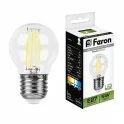 Лампа светодиодная, (5W) 230V E27 4000K, LB-61 Feron 25582