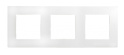 Рамка 3 поста - Etika - белый Legrand 672503