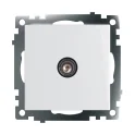 Розетка телевизионная 1-местная (механизм), серия Катрин, GLS00-7108-01, белый STEKKER 39306