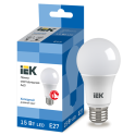Лампа LED A60 груша 15Вт 230В 6500К E27 IEK LLE-A60-15-230-65-E27