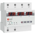 Реле выбора фаз с дисплеем RVF-3-63А PROxima EKF RVF-3-63a