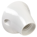 Патрон угловой Е27 пластик белый IEK EPP13-04-01-K01