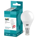 Лампа LED G45 шар 7Вт 230В 4000К E14 IEK LLE-G45-7-230-40-E14
