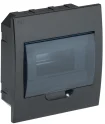 KREPTA 3 Корпус пластиковый ЩРВ-П-8 IP41 черный IEK MKP12-V-08-41-K02