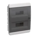 TEKFOR Корпус пластиковый ЩРВ-П-24 IP41 черная прозрачная дверь IEK TF5-KP12-V-24-41-K01-K03