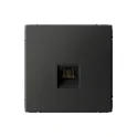 ARTGALLERY РОЗЕТКА компьютерная RJ45, кат. 6A, механизм, БАЗАЛЬТ Systeme Electric GAL001486