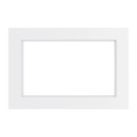 Рамка 2-местная (без перемычки), стекло, серия Катрин, GFR00-7012-01, белый STEKKER 39566