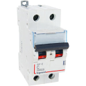 Автоматический выключатель DX³-E 6000 - 6 кА - тип характеристики C - 2П - 230/400 В~ - 16 А - 2 мод