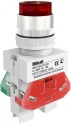 Выкл. кноп. ABLFP D22 LED кр. 24В AC/DC ВK-22 Dekraft 25070DEK