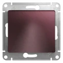 Вывод кабеля GLOSSA механизм баклажановый Systeme Electric GSL001199