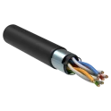 Витая пара F/UTP кат. 5E 4 пары LDPE 1м чер. GENERICA BC3-C5E04-339-305-G