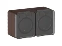 Розетка 2-ая с заземлением со шторками накладная, 16А/250B IP54 AtlasDesign Profi54 коричн Systeme E