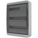 TEKFOR Корпус пласт. КМПн-54 IP65 черн. прозр. дверь TF5-KP72-N-54-65-K03-K02 Tekfor BNK 65-54-1