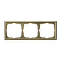 ARTGALLERY 3-постовая РАМКА, универсальная, ЗОЛОТО Systeme Electric GAL001603