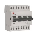 Трехпозиционный переключатель 4P 16А Basic EKF tps-4-16