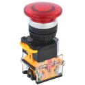 Кнопка D8-11M "Грибок" d=22мм 1з+1р красная IEK BBG30-11M-3-22-K04