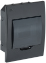 KREPTA 3 Корпус пластиковый ЩРВ-П-6 IP41 черный IEK MKP12-V-06-41-K02