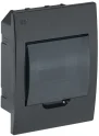 KREPTA 3 Корпус пластиковый ЩРВ-П-6 IP41 черный IEK MKP12-V-06-41-K02