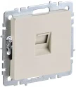 BRITE Роз. комп. RJ45 кат.5E РК10-БрКр беж. IEK BR-K10-1-K10