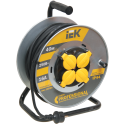 Катушка УК40 2P+PE/40м КГ 3х2,5мм2 IP44 "Professional" IEK WKP17-16-04-40-44