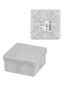Коробка распред. 80х80х40 мм, IP66, 8 вх., серая TDM Electric SQ1401-2512
