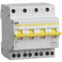 Выключатель-разъединитель трехпозиционный ВРТ-63 4P 25А IEK MPR10-4-025