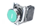 Кнопка SB4 в сборе модульная 22мм зеленая металл 1НО с маркировкой "I" Systeme Electric SB4BA3311