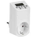 РТЭ-1 Розетка-таймер электр. 1мин 7дн 140on/off 16А IP20 IEK ERT-10-1-16-N-01-5-20-K01