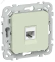 FLITE Розетка компьютерная RJ45 категория 5Е UTP РК5е-1-0-ФлП панг IEK FI-K12-1-K92