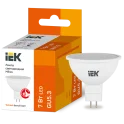 Лампа LED MR16 софит 7Вт 230В 3000К GU5.3 IEK LLE-MR16-7-230-30-GU5