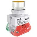 Выкл. кноп. ABLF D22 ЖЕЛТЫЙ 220В ВK-22 DEKraft 25015DEK