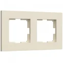 Рамка на 2 поста Slab (айвори матовый) W0022962 Werkel a062806