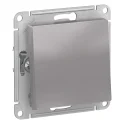ATLASDESIGN AQUA переключатель одноклавишный IP44, сх.6, 10АХ, механизм, АЛЮМИНИЙ A Systeme Electric