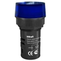 Лампа комм. ADDS D22 СИНИЙ LED 220В ЛK-22 DEKraft 25005DEK